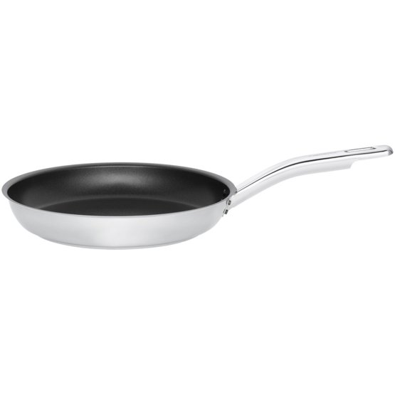 Frying pan 26 cm, stainless steel - Perfect for induction hobs