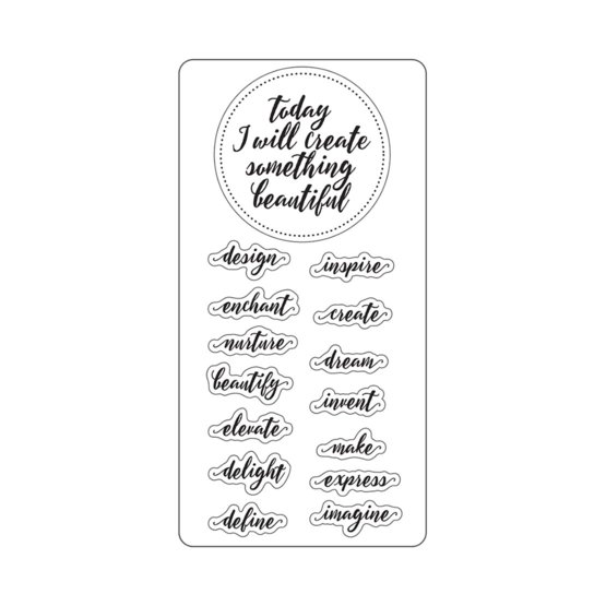 Lia Griffith® Designer 4x8 Stamps Craft Inspiration