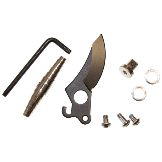 Blade, pivot screw, 3 adjustable screws and spring for pruner 111720