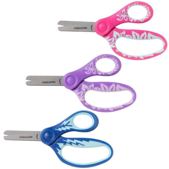 Softgrip® Blunt-tip Kids Scissors (5") Assorted Colours (9122019)